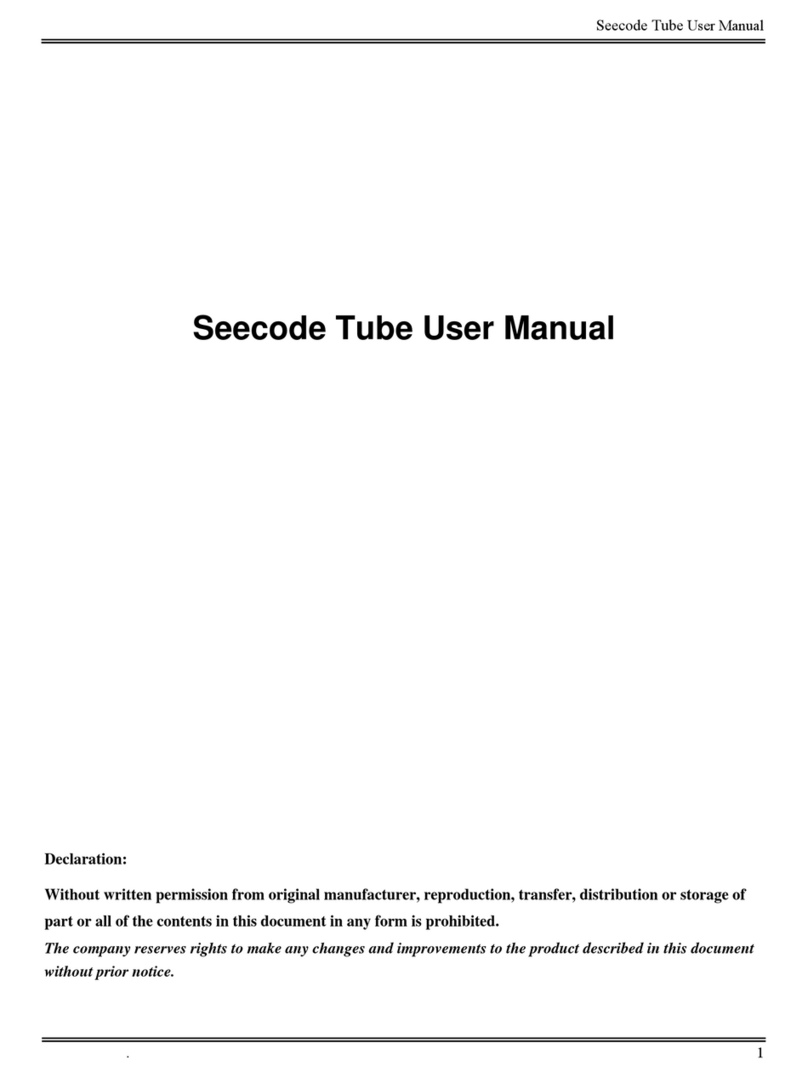 Seecode Tube User manual