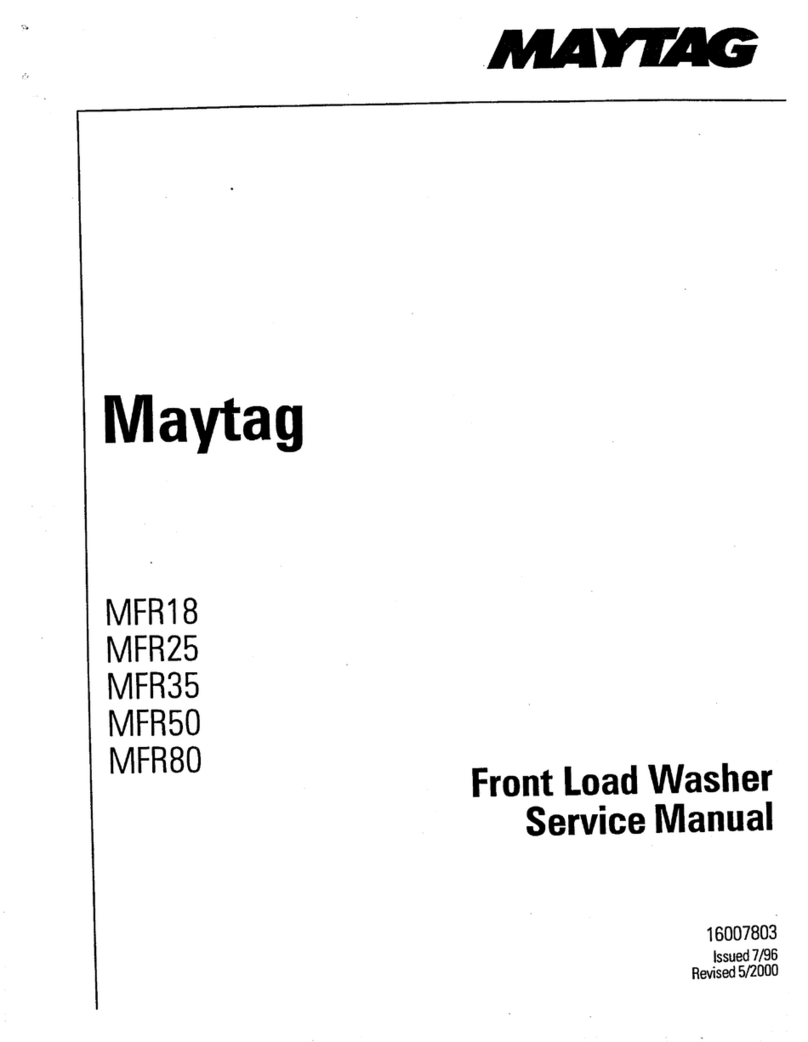 Maytag MFR25 User manual