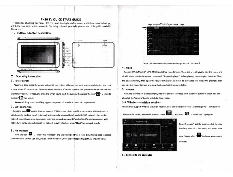 Freelander PH2O User manual