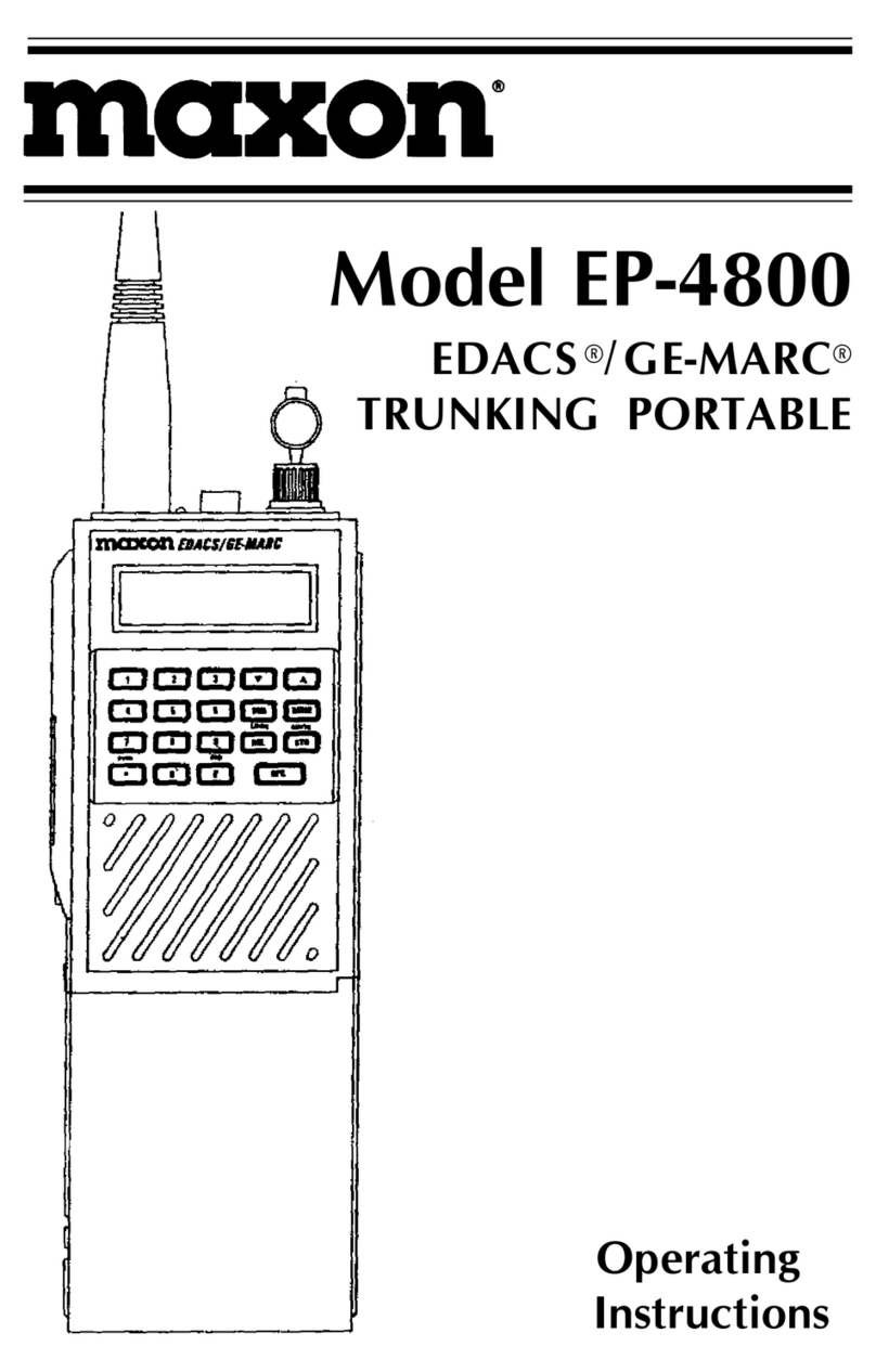 Maxon EP-4800 User manual