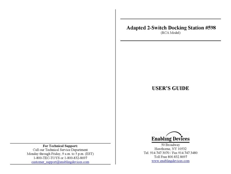 Enabling Devices 598 User manual