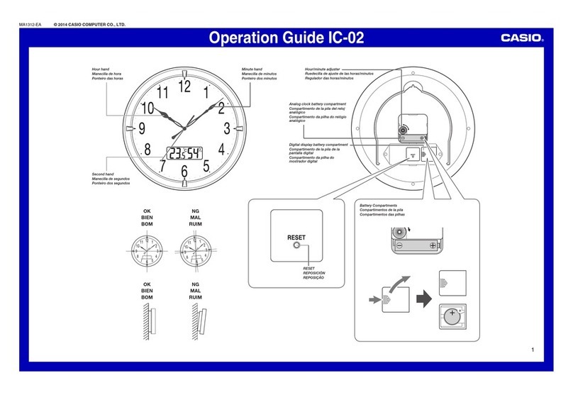 Casio IC-02 User manual