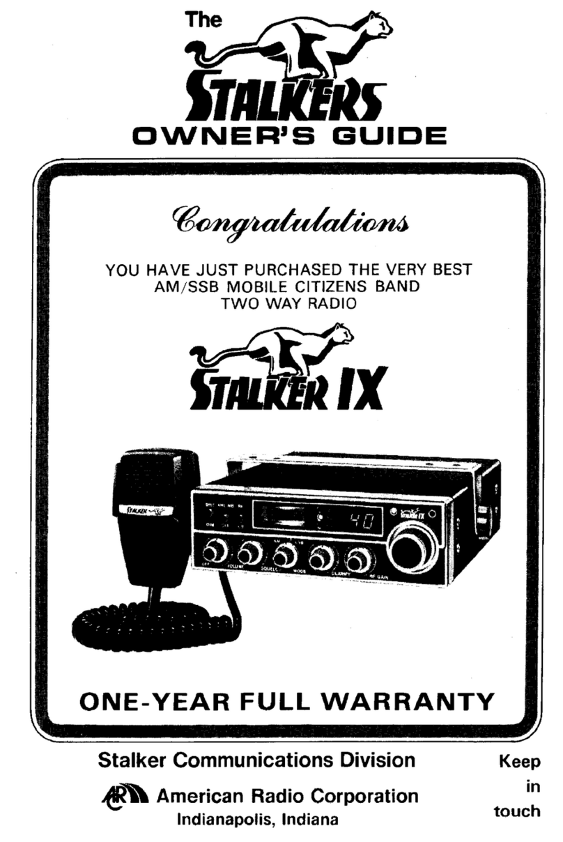 Stalkers IX User manual
