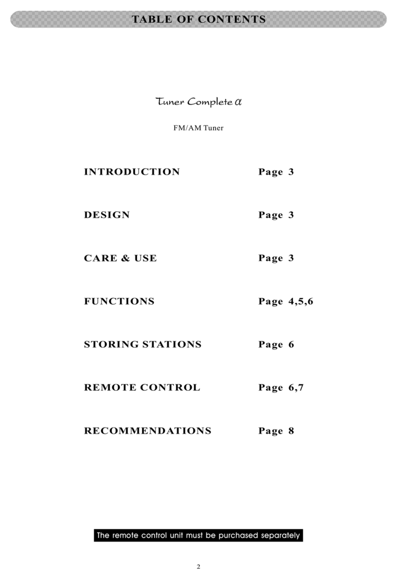 Audio Refinement Tuner complete a User manual