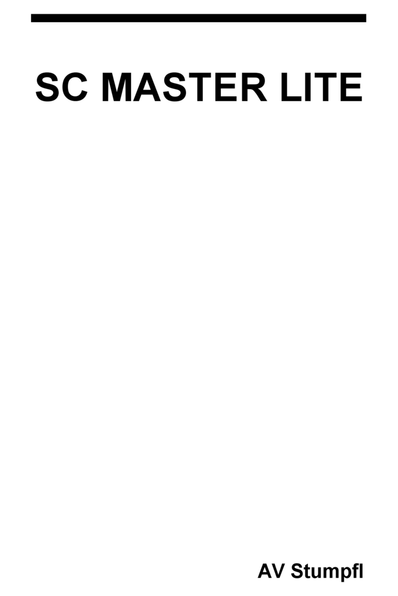 AVstumpfl SC MASTER LITE User manual