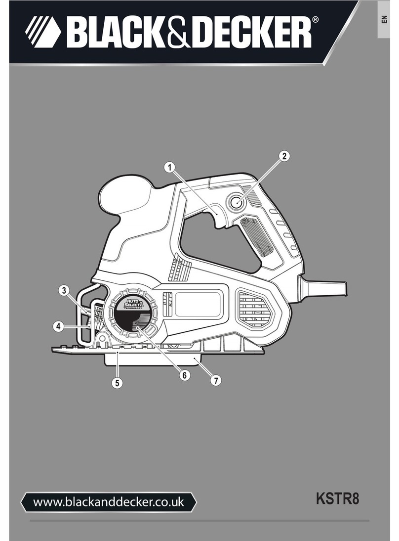 Black & Decker KSTR8 User manual