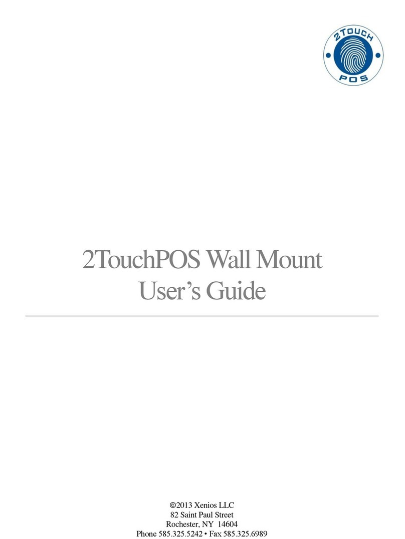 Xenios 2TouchPOS User manual
