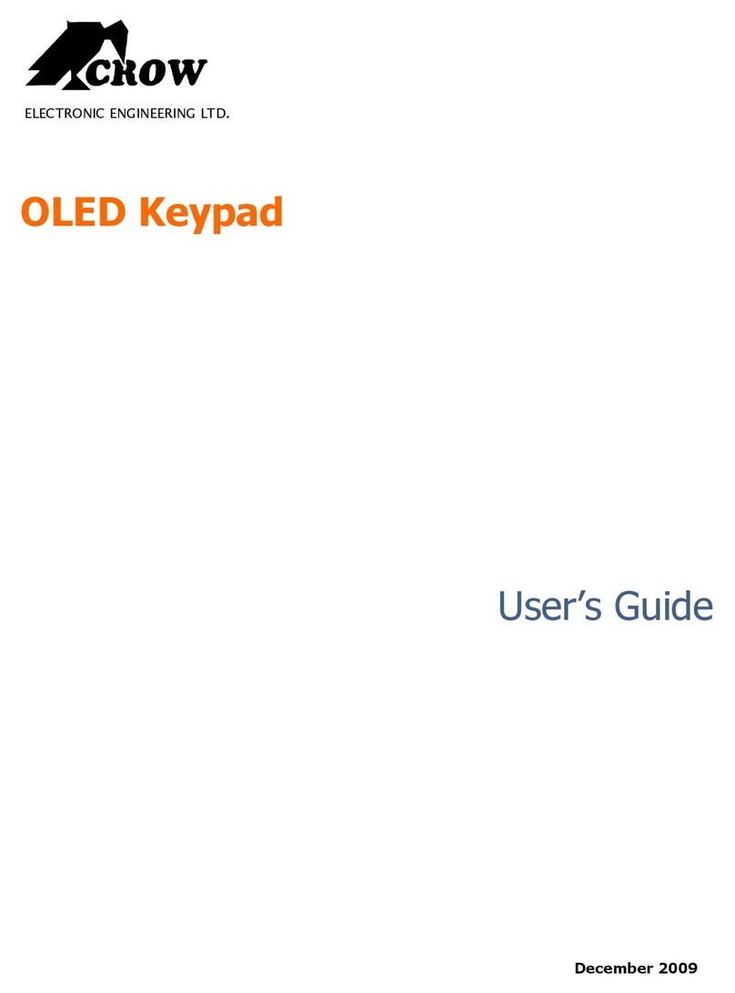 Crow OLED User manual Crow OLED User manual