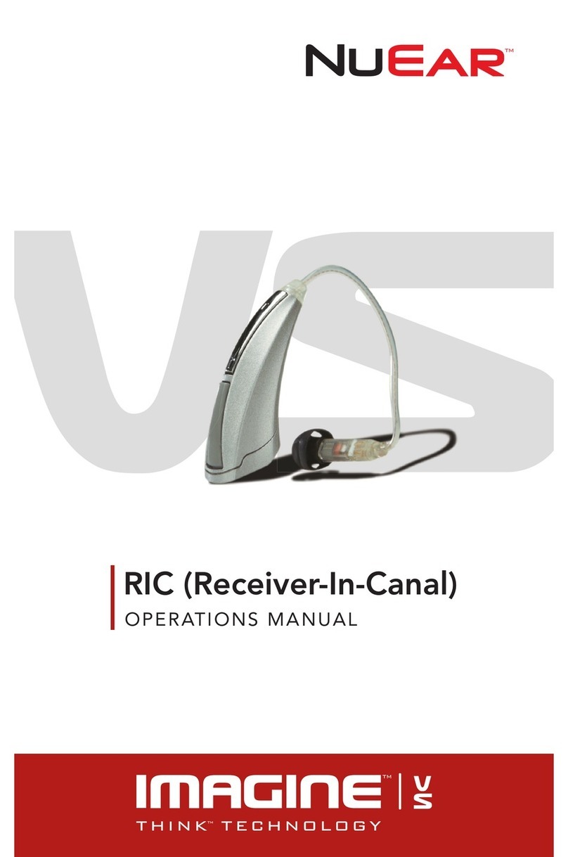 NuEar RIC User manual