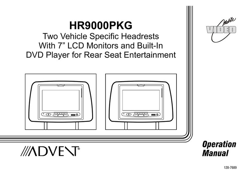 Advent HR9000PKG User manual