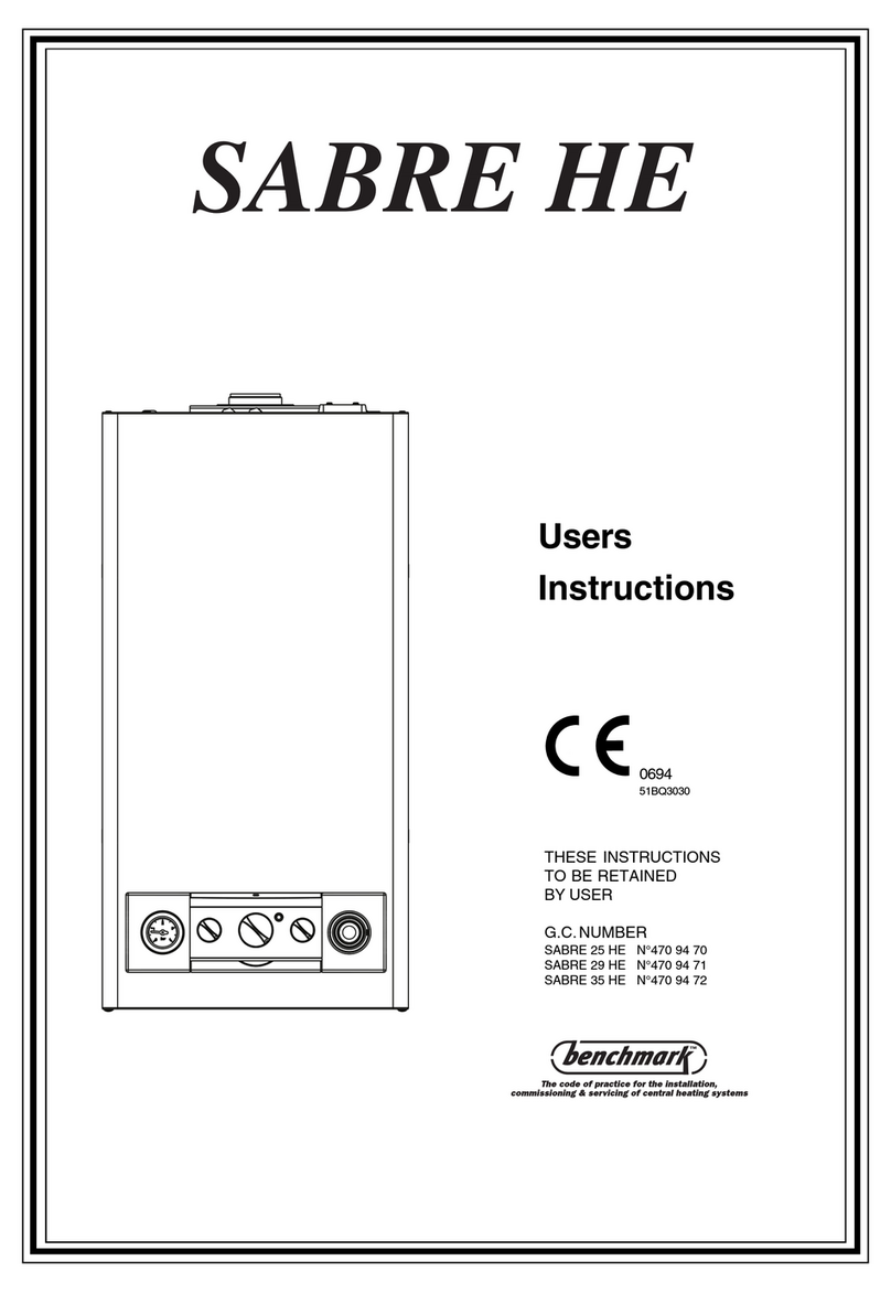 Benchmark SABRE 35 HE User manual
