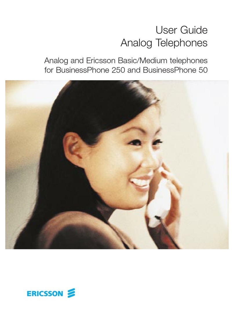 Ericsson Basic telephone User manual