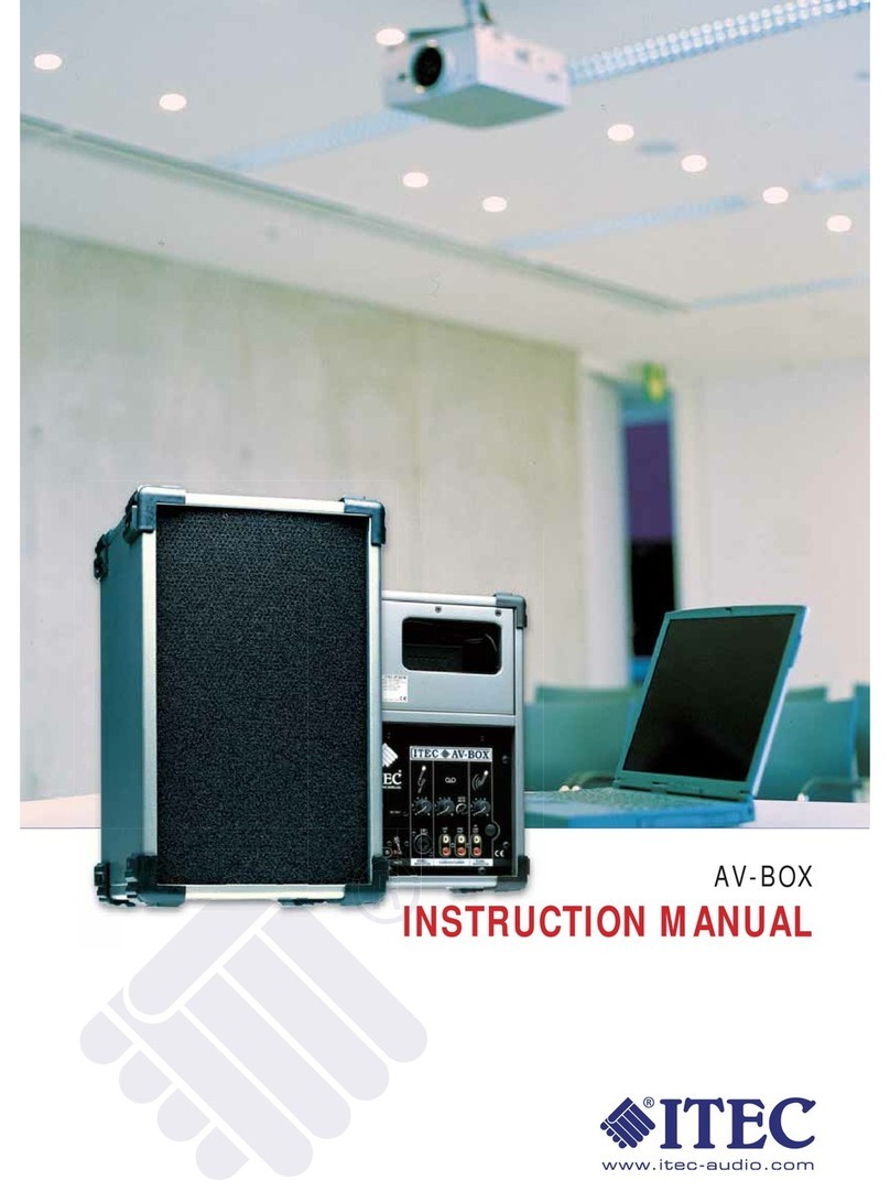Itec AV-BOX User manual