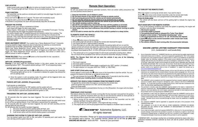 Encore E6 Setup guide
