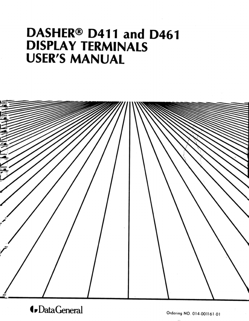 dasher d411 User manual
