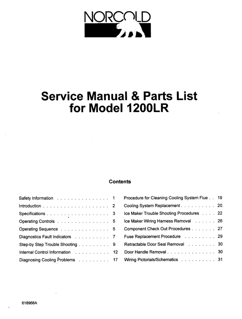 Norcold 1200LR Troubleshooting guide
