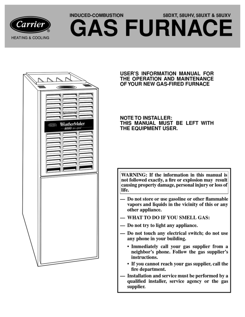 Carrier 58DXT Guide