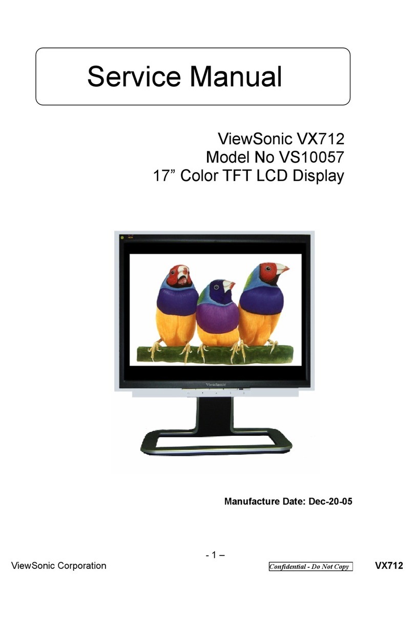 ViewSonic VX712 User manual