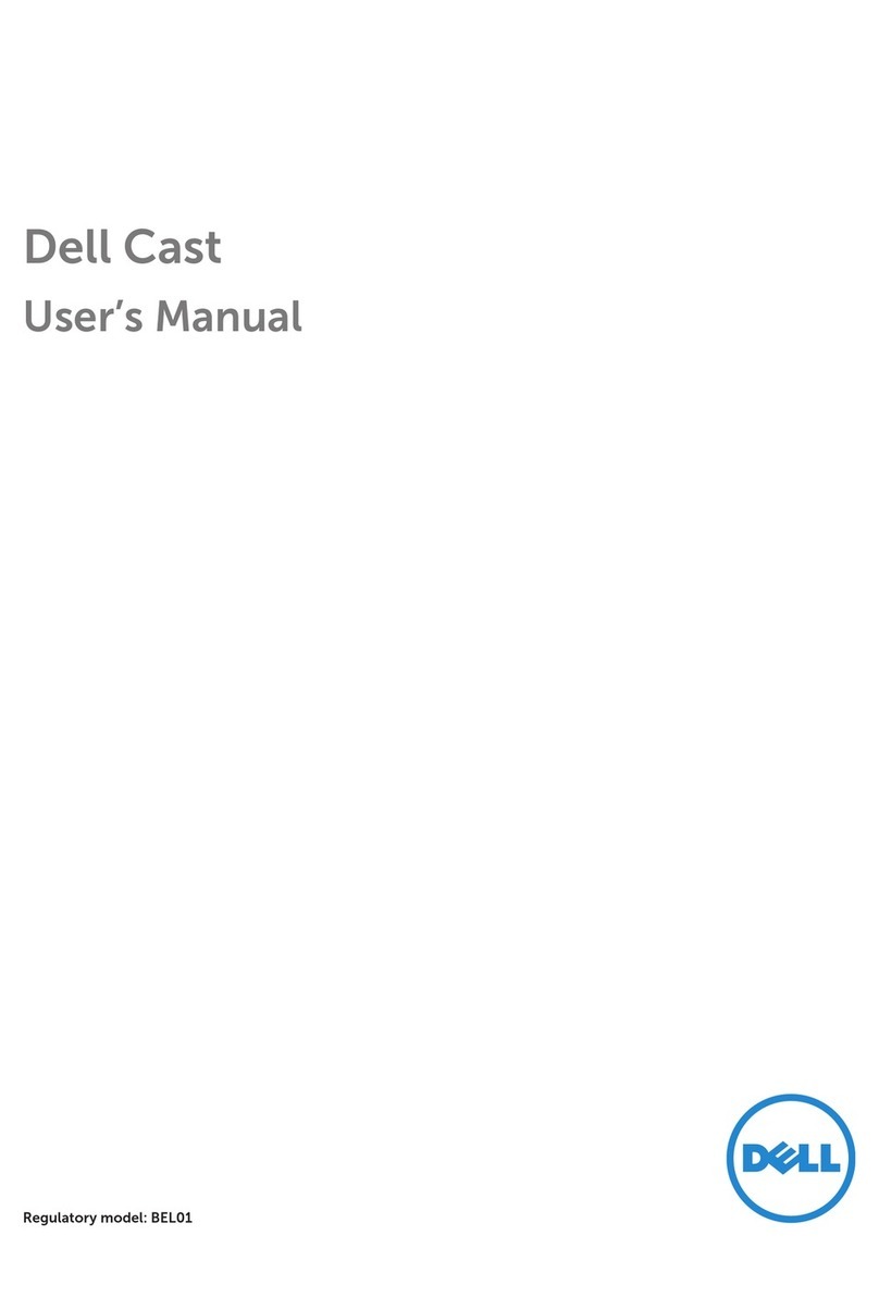 Dell Cast User manual