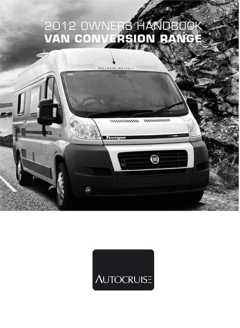 Autocruise 2012 Van Conversion Range User guide