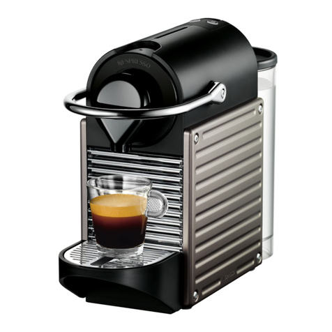 Nespresso Pixie User manual