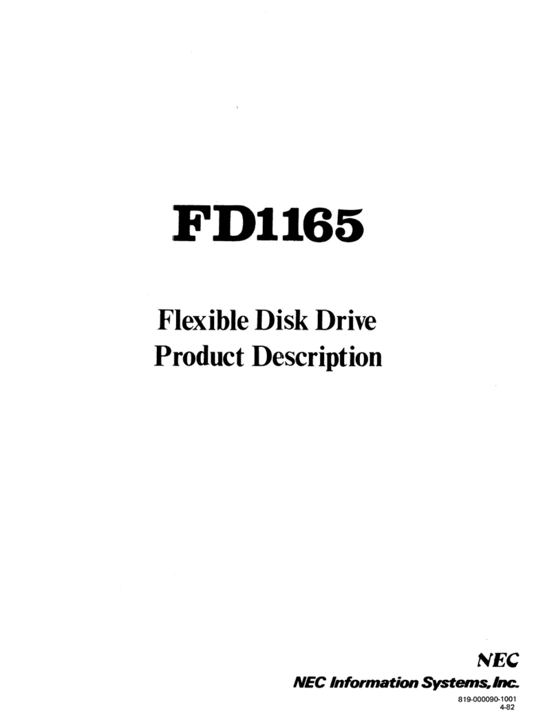 NEC FDl165 Technical specifications