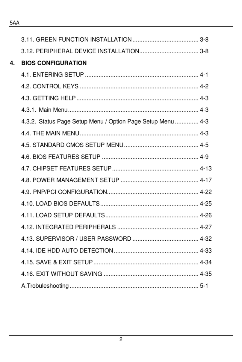 Gigabyte 5AA User manual