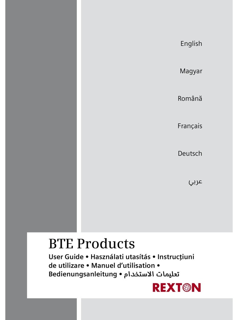Rexton BTE User manual Rexton BTE User manual
