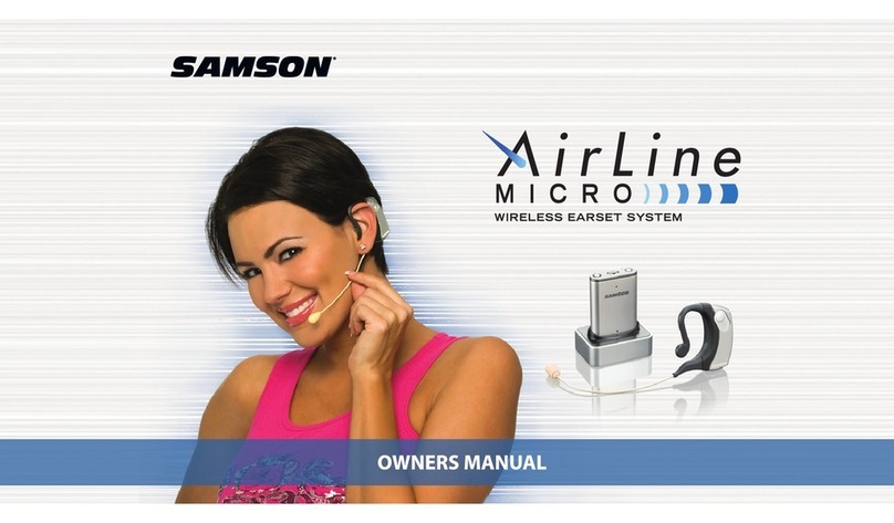 Samson AH2 User manual