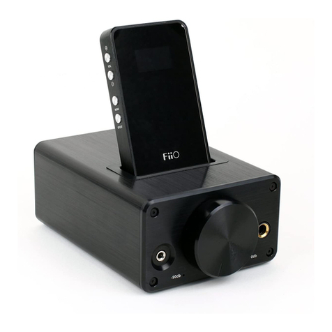 Fiio E9 User manual