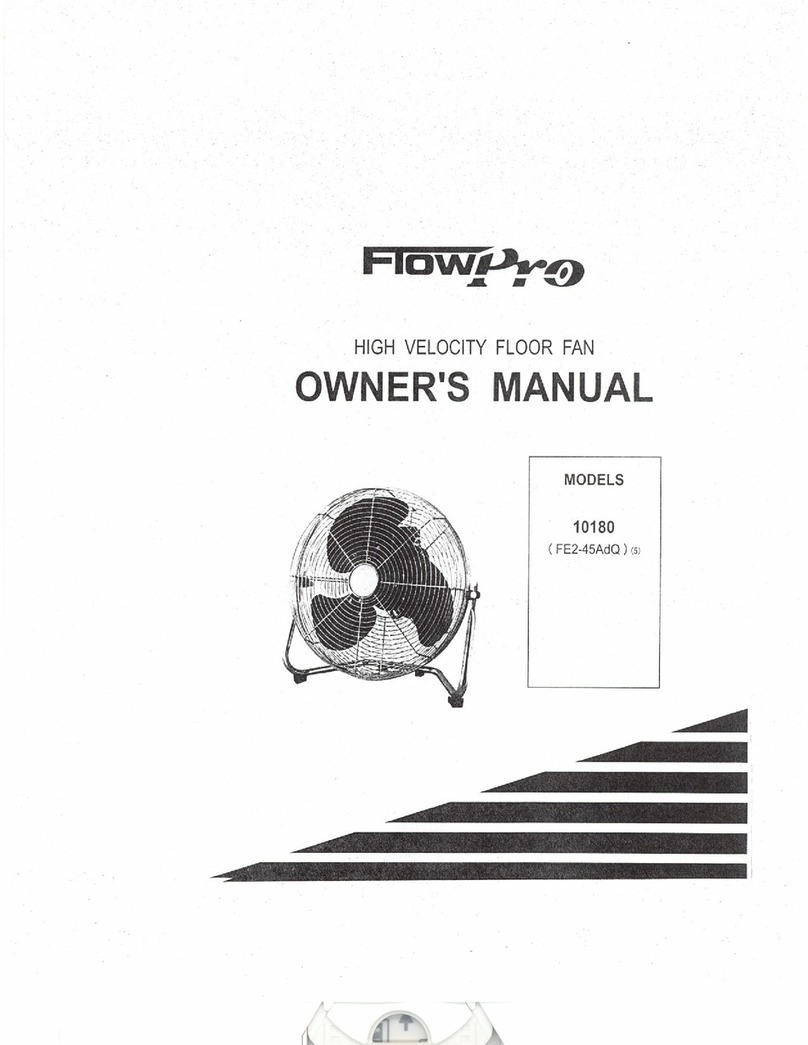 Flowpro 10180 User manual