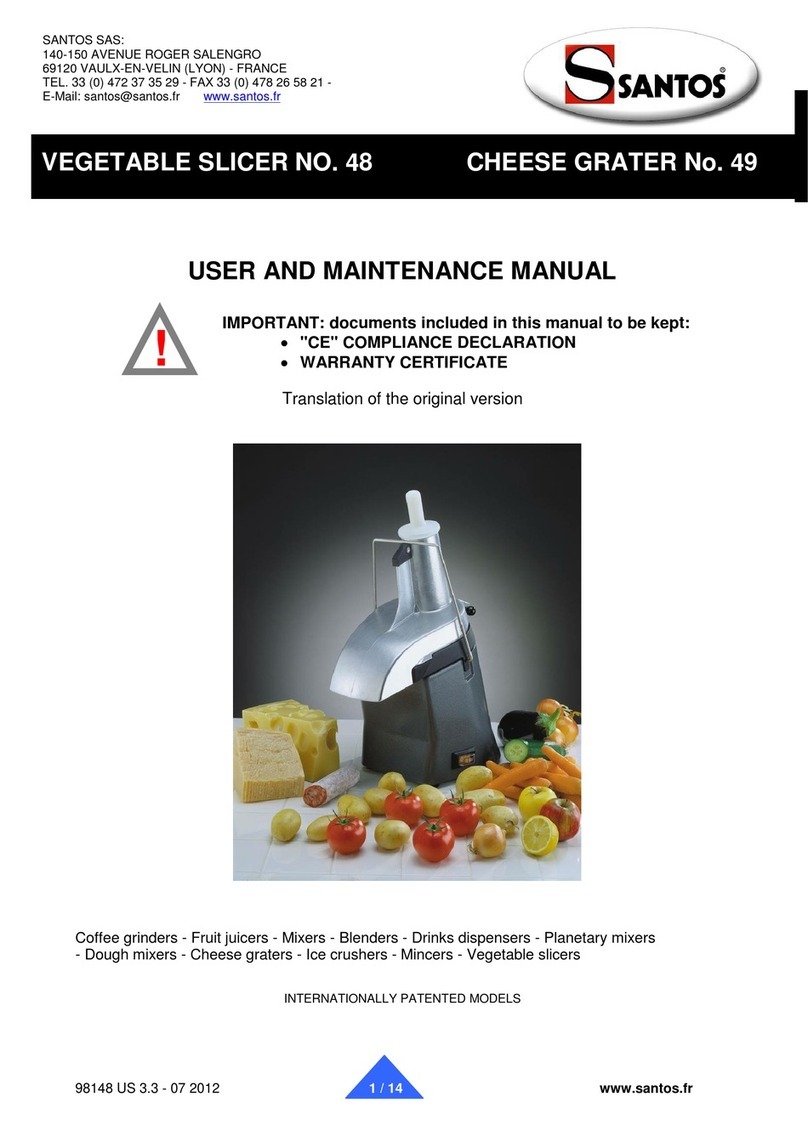 Santos 48 Operating instructions
