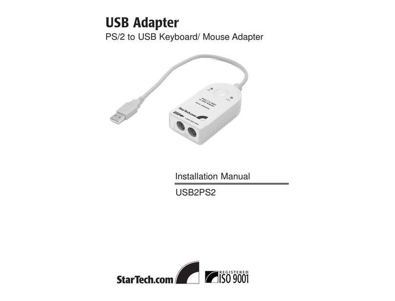 StarTech.com USB2PS2 User manual