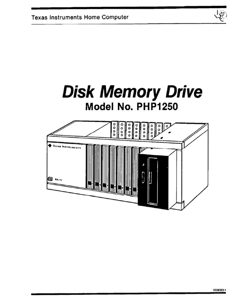 Texas Instruments PHP1250 User manual