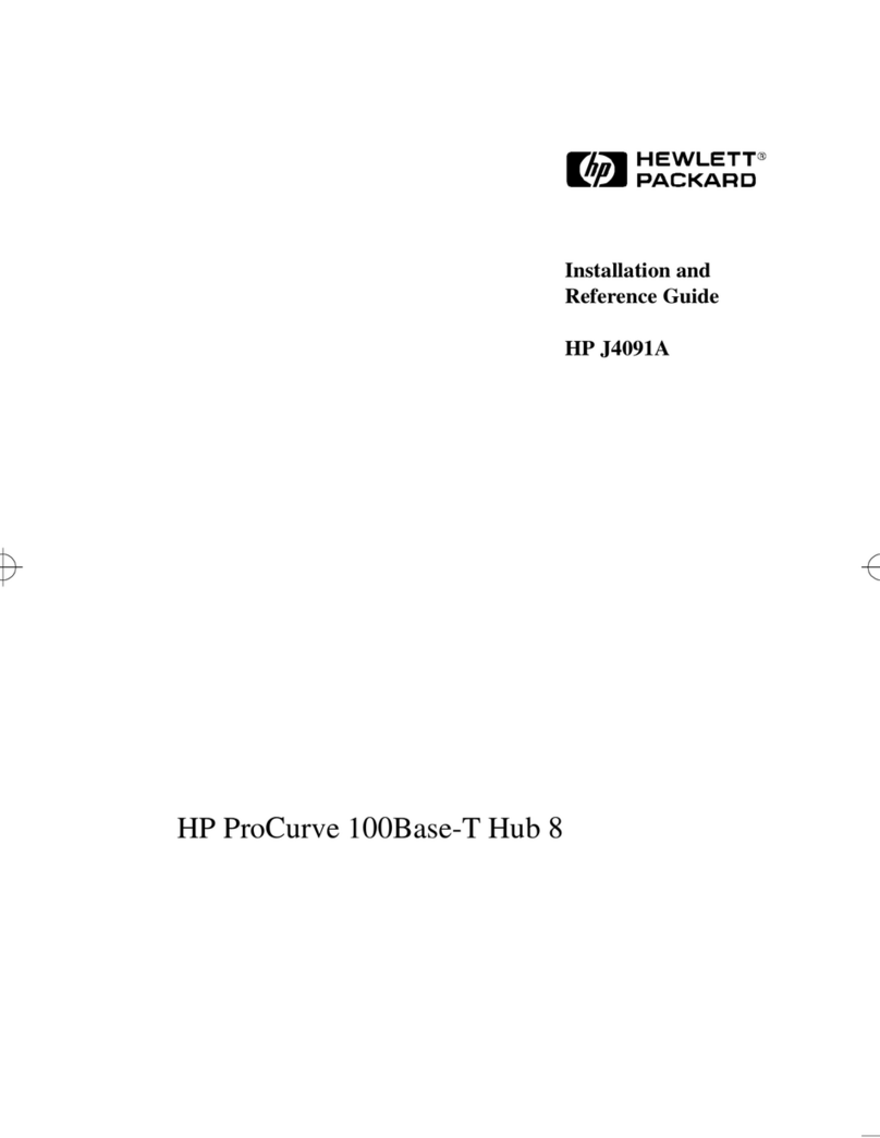 HP J4091A Installation and operating manual