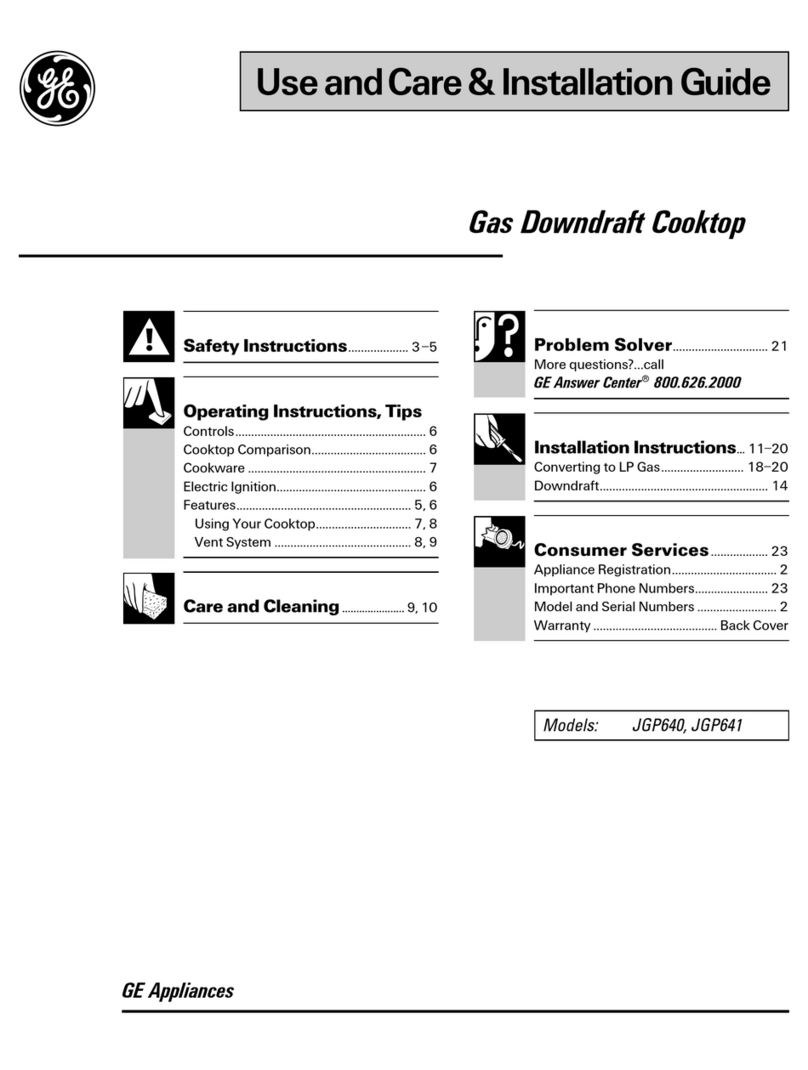 GE JGP640 Training manual