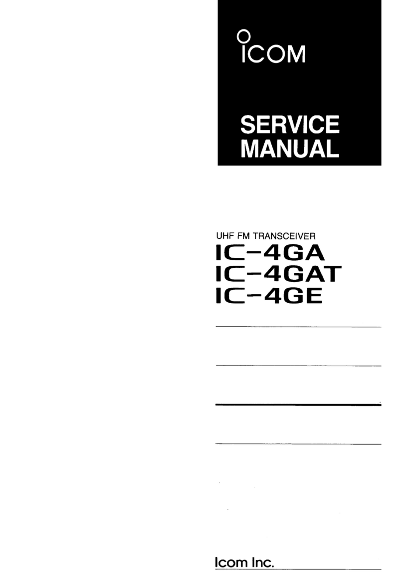 Icom IC-4GA User manual