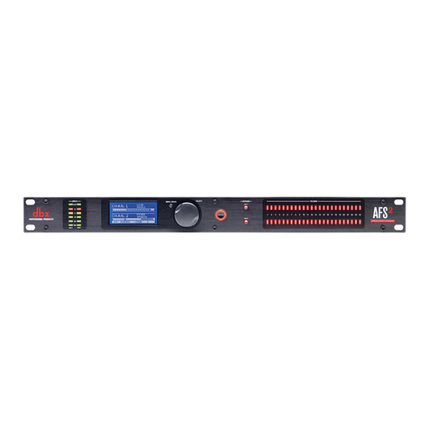 dbx AFS2 User manual