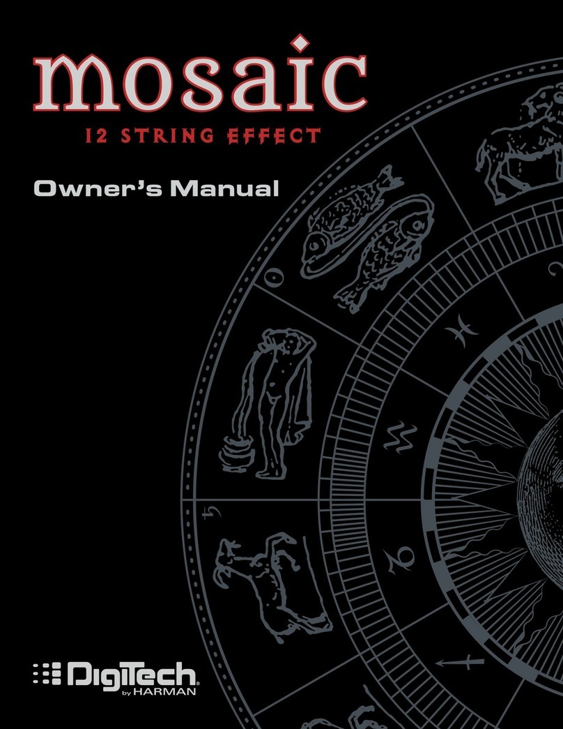 digi-tech Mosaic User manual