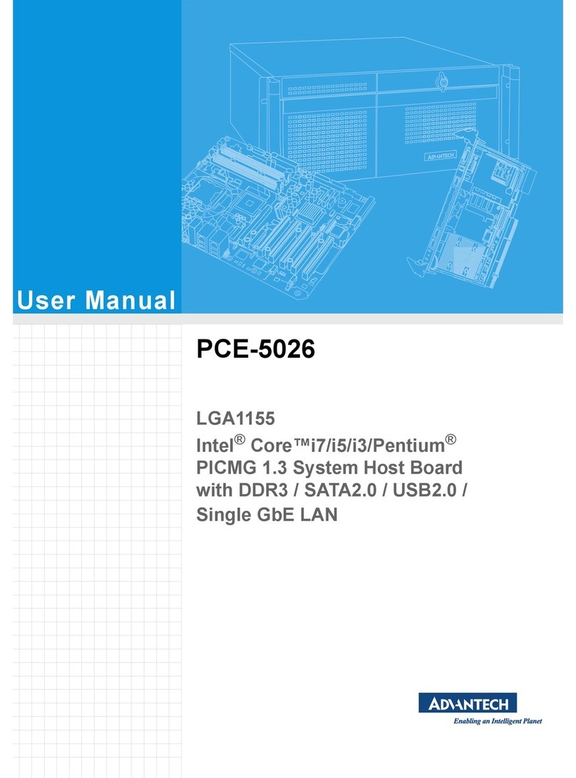 Advantech PCE-5026 User manual