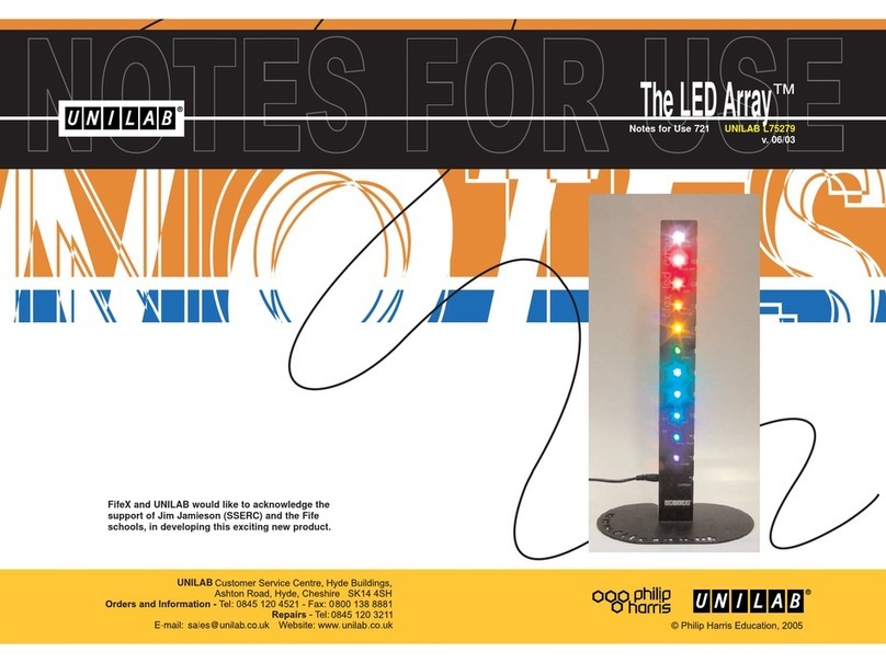 unilab The LED Array User manual