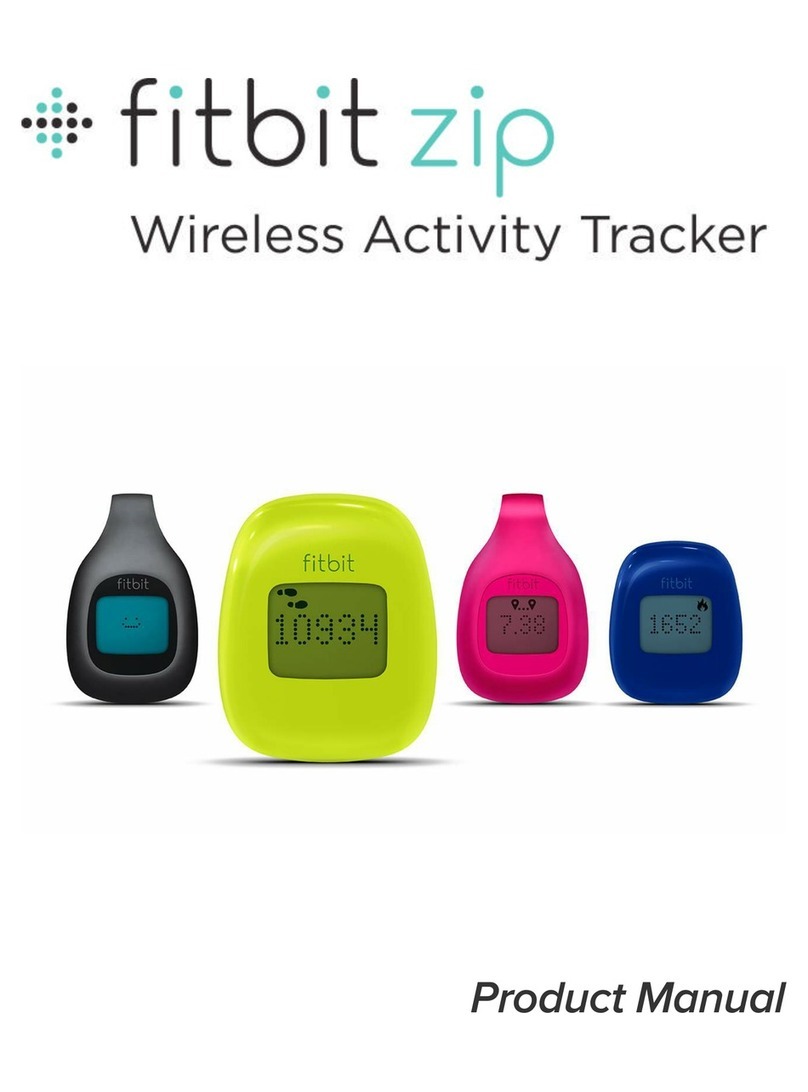 Fitbit Zip Wireless Activity Tracker User manual