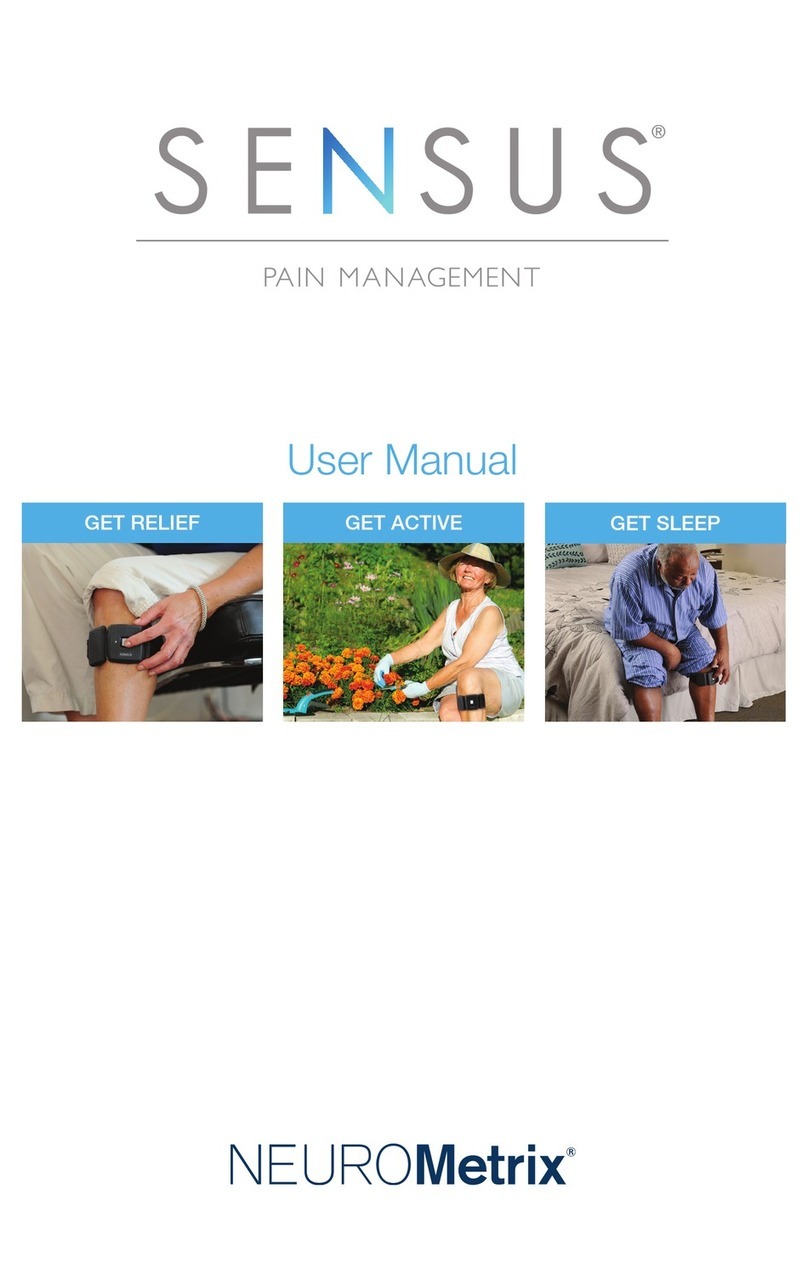 NeuroMetrix Sensus User manual