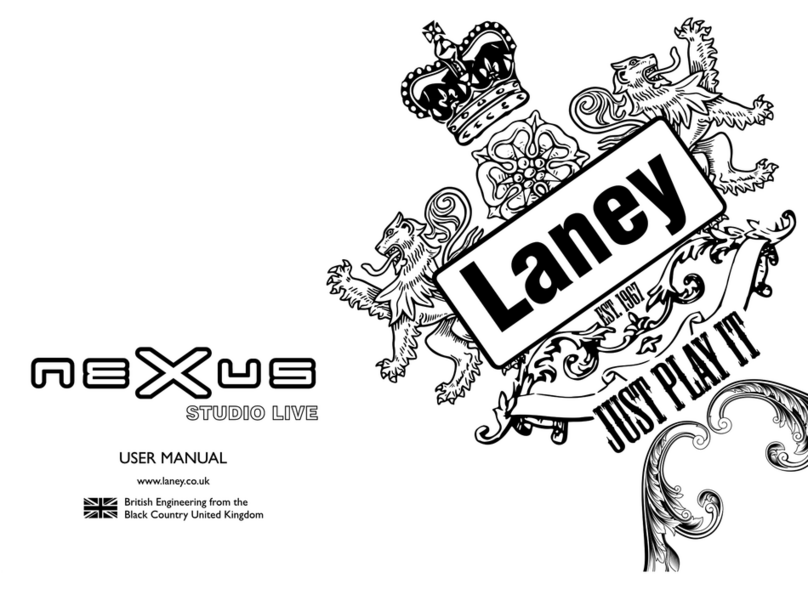 Laney Nexus User manual