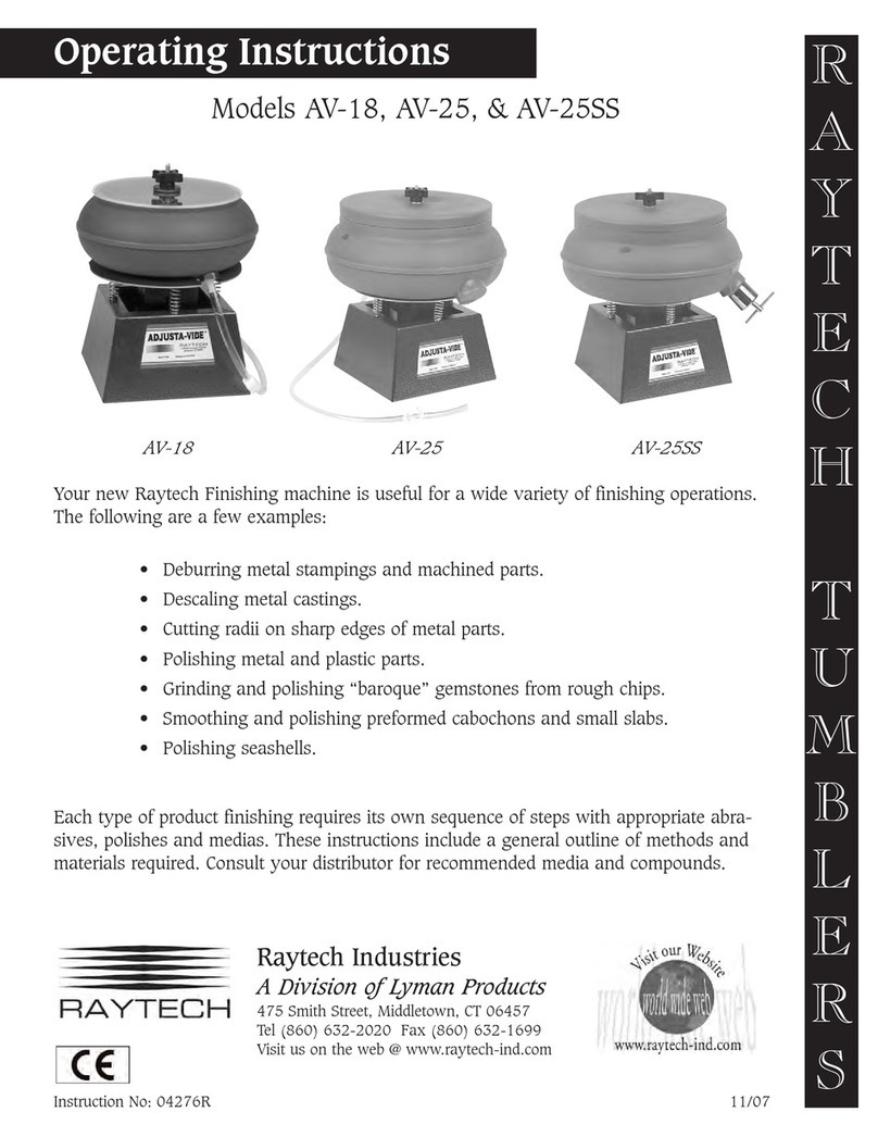Raytech AV-18 User manual