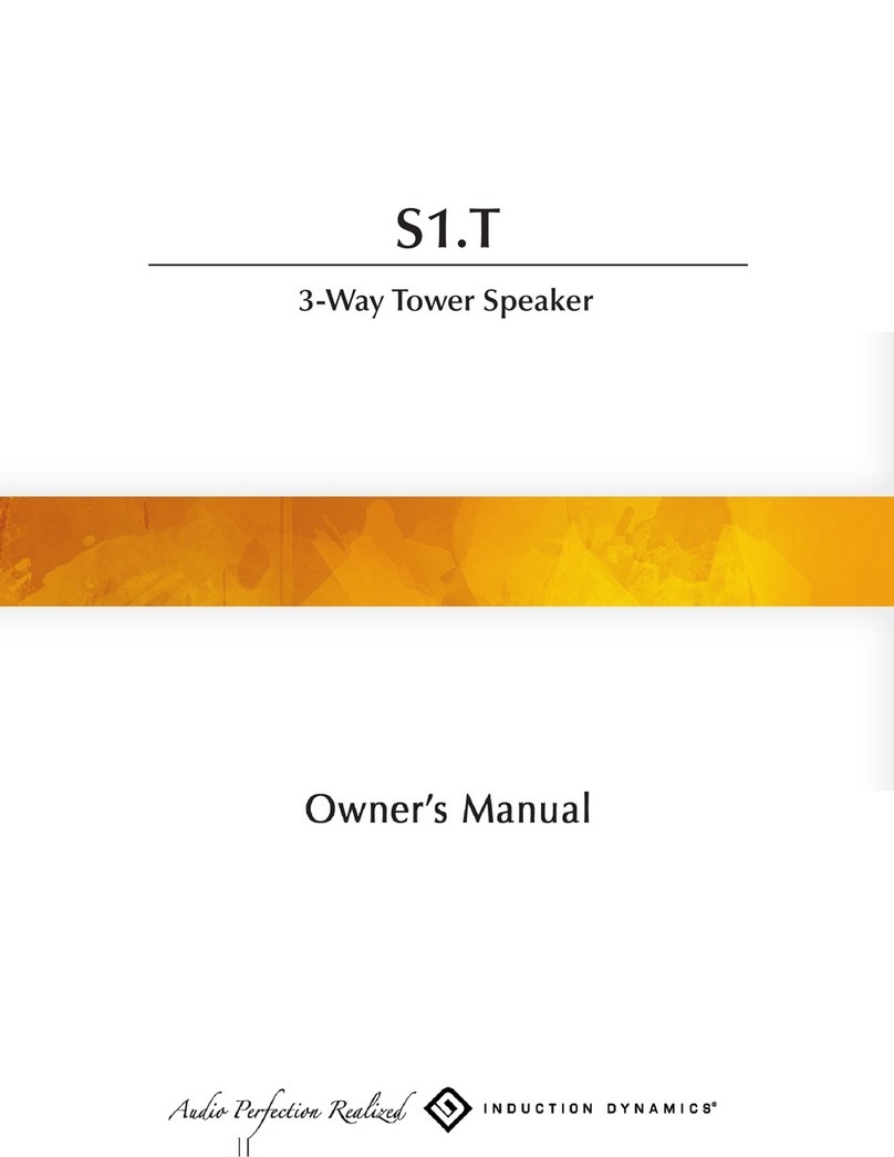 Induction Dynamics S1T User manual