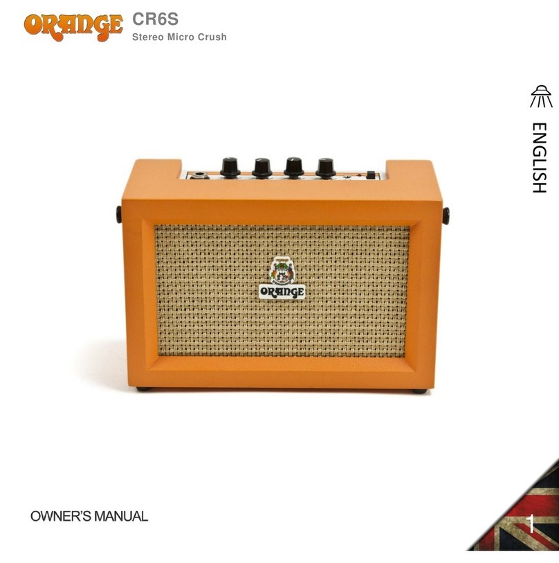 ORANGE CR6S User manual