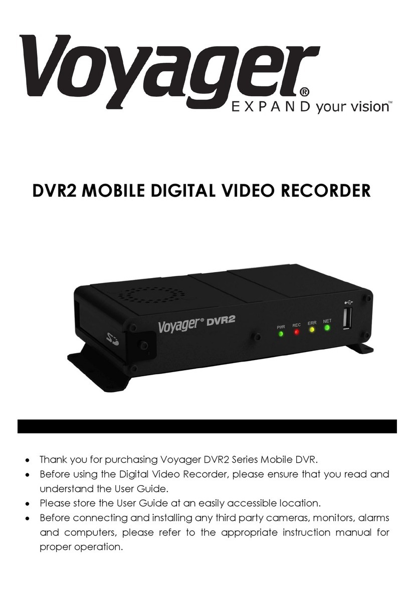 Voyager DVR2 User manual