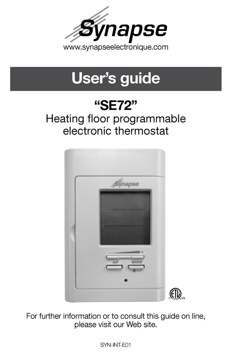 Synapse SE72 User manual