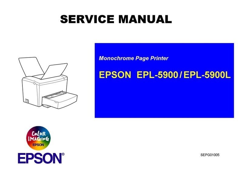 Epson EPL-5900 User manual